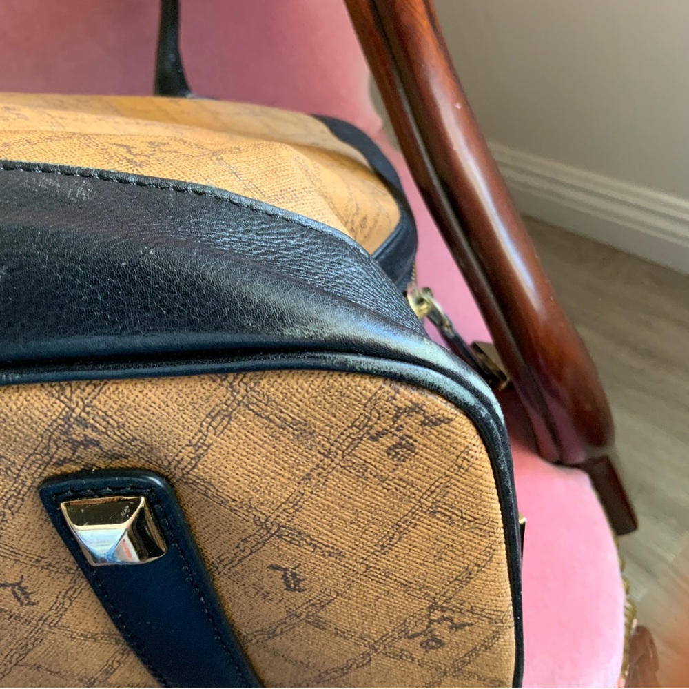 L.A.M.B. by Gwen Stefani Tan and Black Satchel - Picture 7 of 15